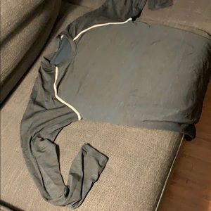 Blue/Black Lululemon long sleeve athletic shirt